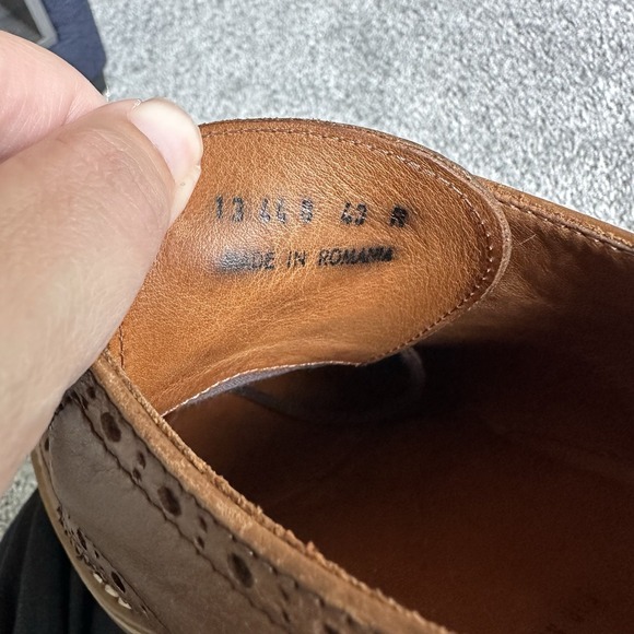 Mr B\'s Gentleman‎ Boutique Tan Brogues — For ALDO Brown Leather Size 13 main image 5